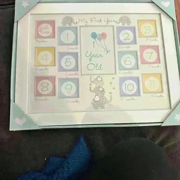 Baby’s First Year Milestone Photo Frame - Concepts Kids - Picture 4 of 5